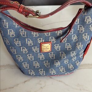 Dooney & Bourke Blue and Red Women's Bag